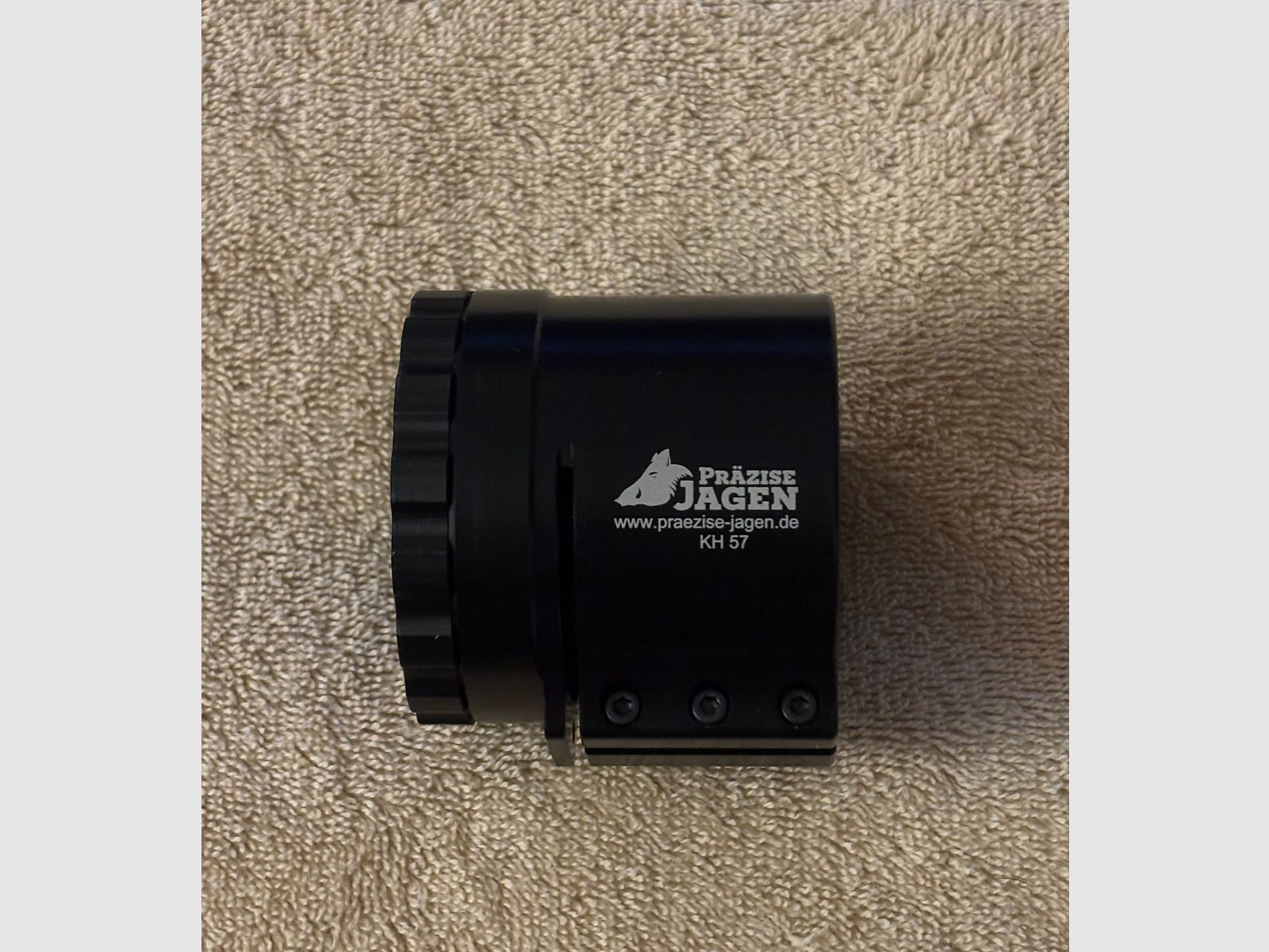 Klemhuls 57mm Precis Jagen incl. beschermkap als nieuw