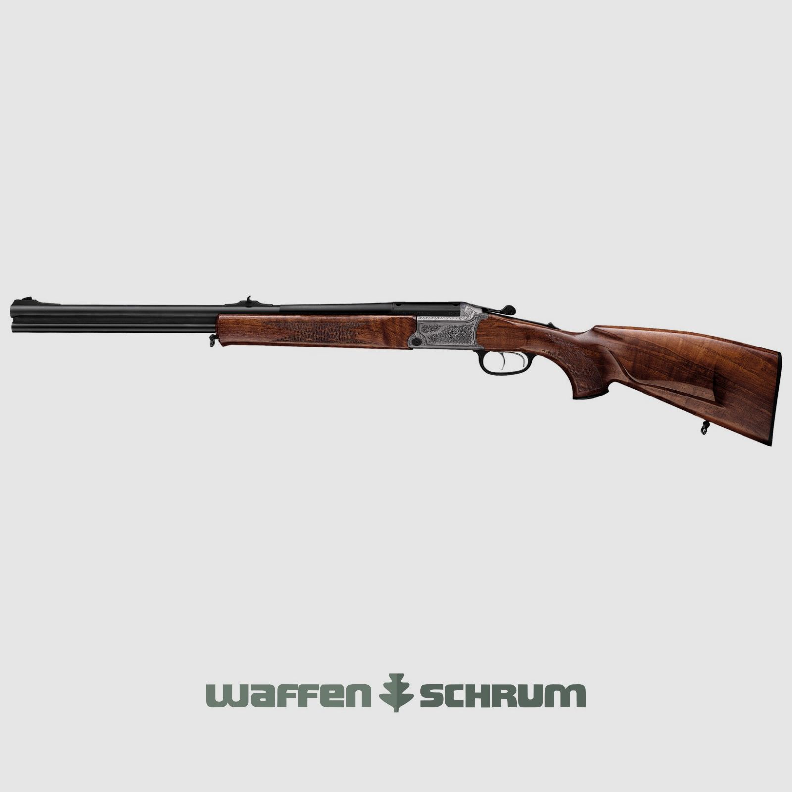 Blaser BS97 Luxus SHK:4 Gravur: links-Rehwild & rechts-Schwarzwild
