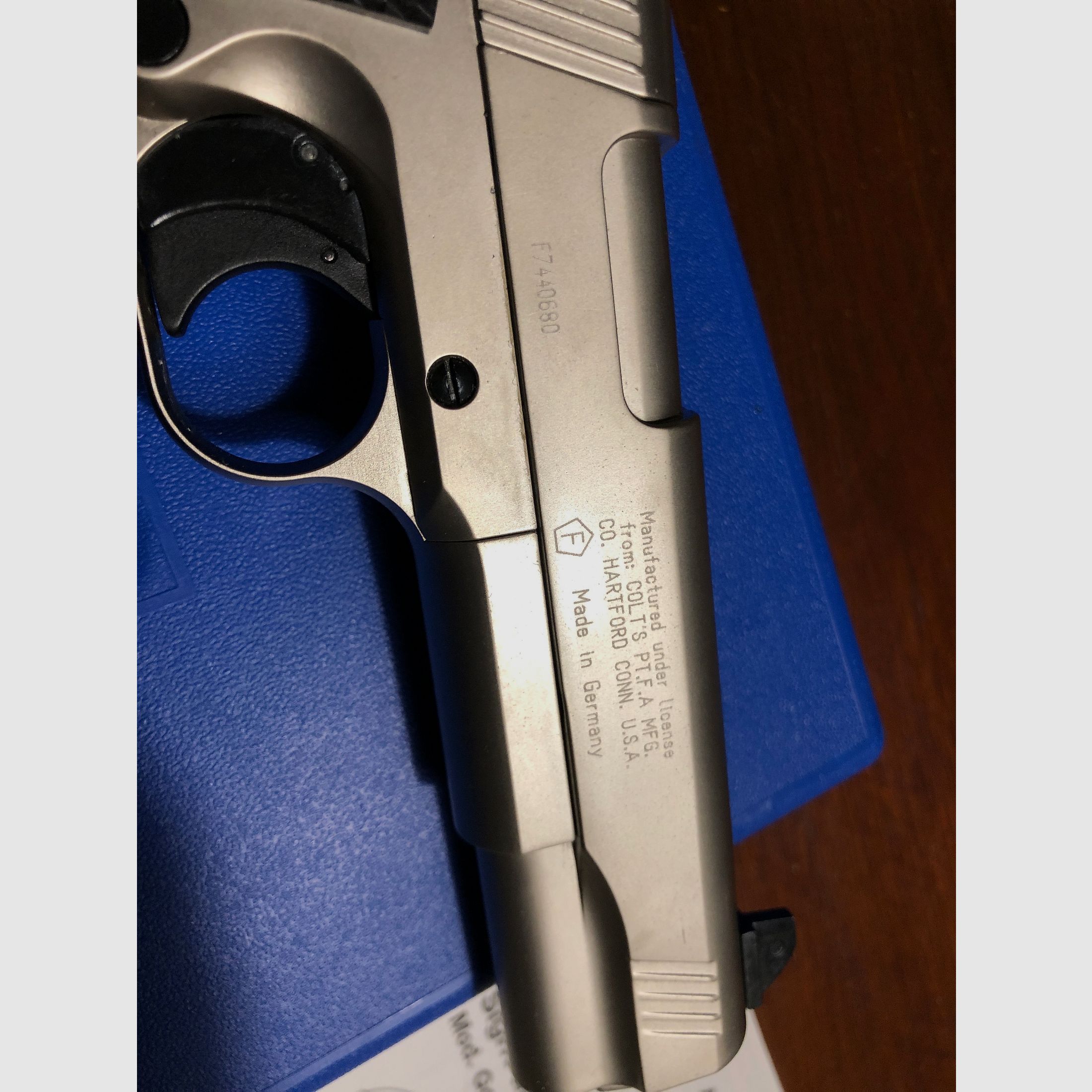 Colt Mod. Gold Cup cal. 4,5mm (.177)