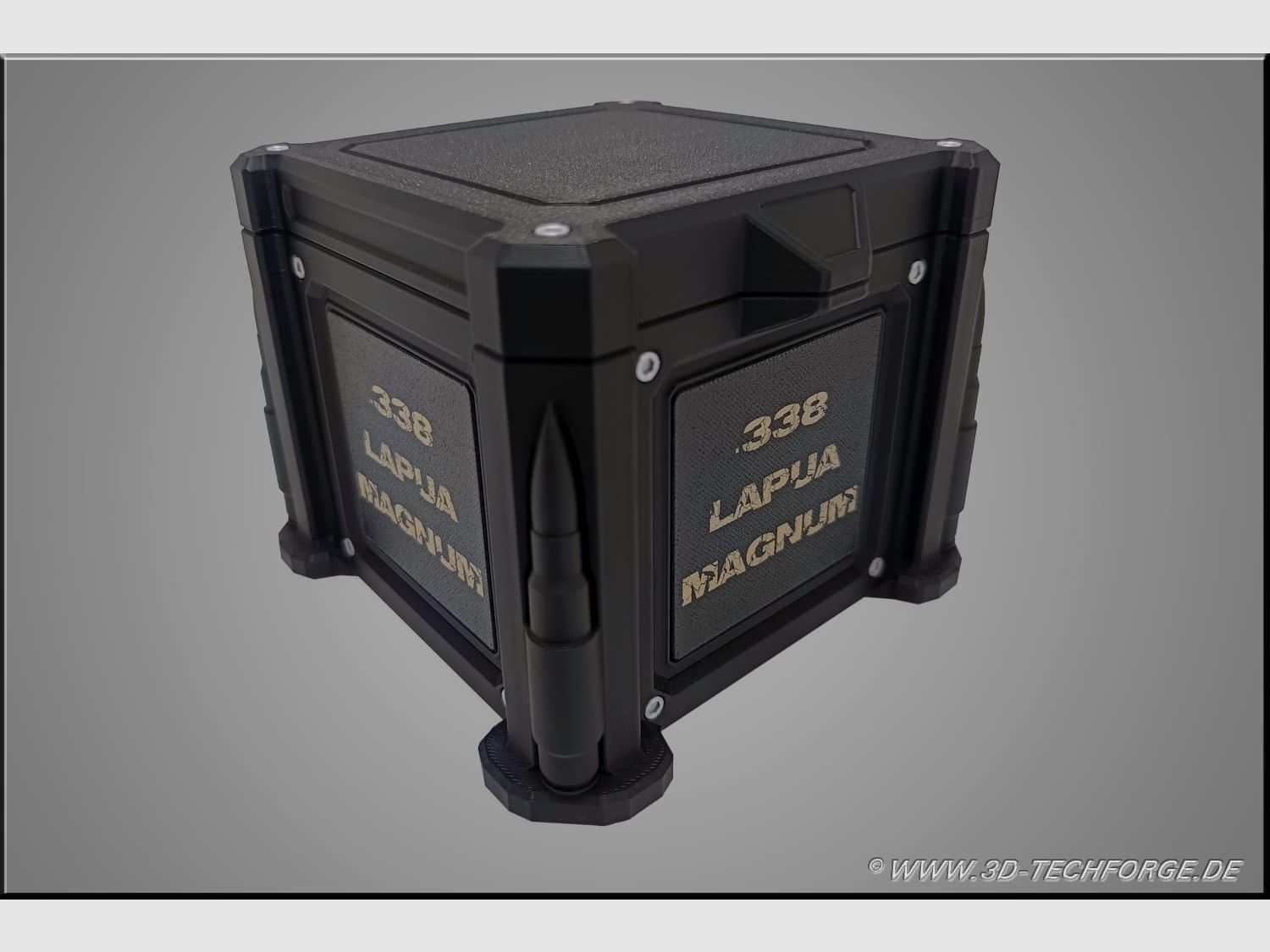 Boîte de munitions de précision, boîte à cartouches, AmmoBox – .338 Lapua Magnum