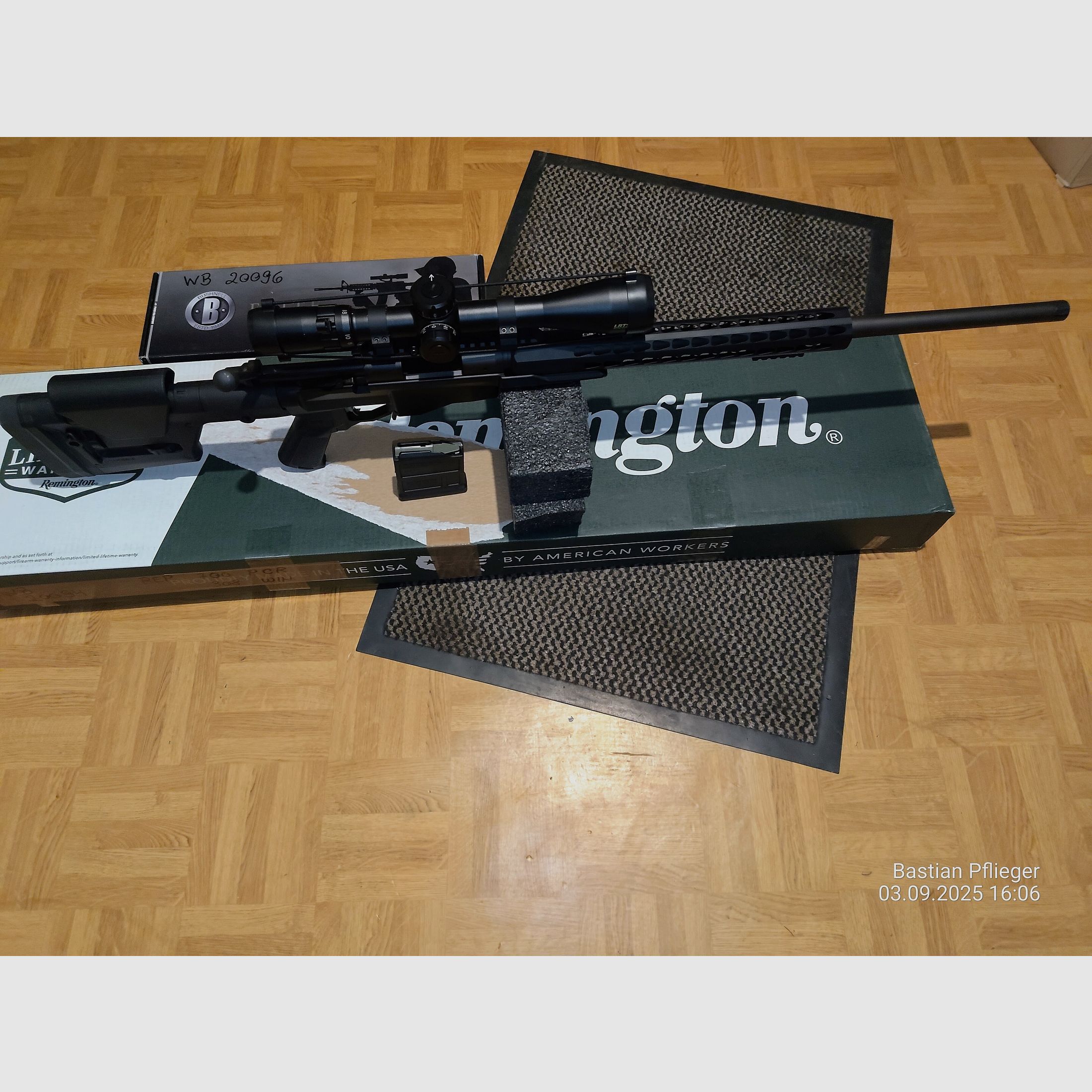 Remington 700 PCR + ZF 4,5-18x44 (Bushnell Tactical)