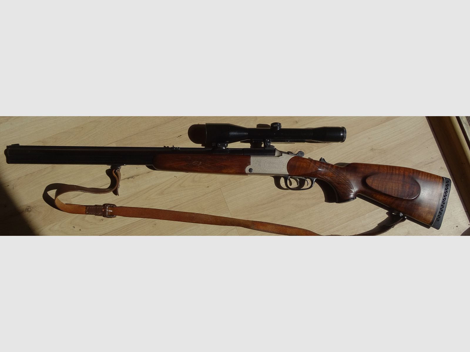 BBF Blaser 7x57R 16/70 ręczny, używany w dobrym stanie.