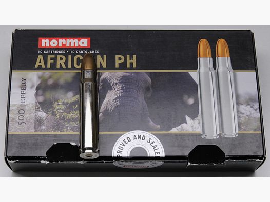 Norma 500 Jeffery Afrikaanse PH Patronen VM en TM van Woodleigh