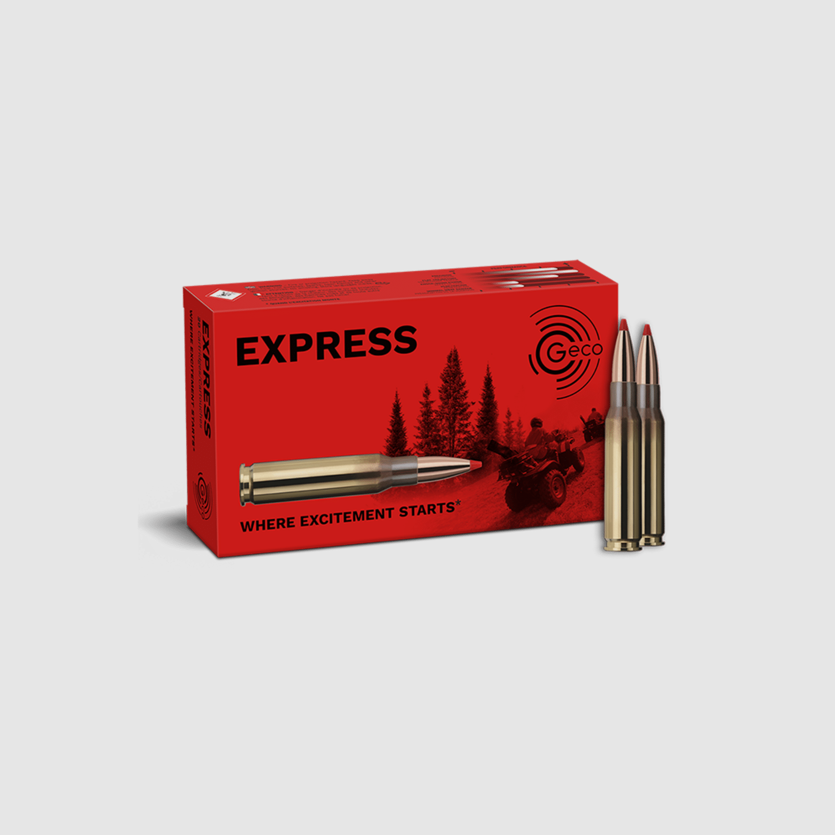 .308 Win. Geco Express 10.7g / 165grs.