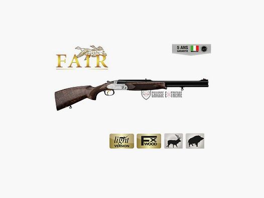 Fucile sovrapposto FAIR Lusso Express Ergal Faux Corpo Cal. 8X57 Jrs