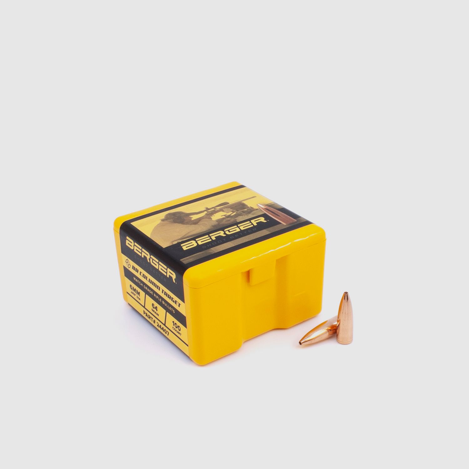 Berger Geschoss 6mm/.243 BR Column Target 64,2GR 1000 Stück