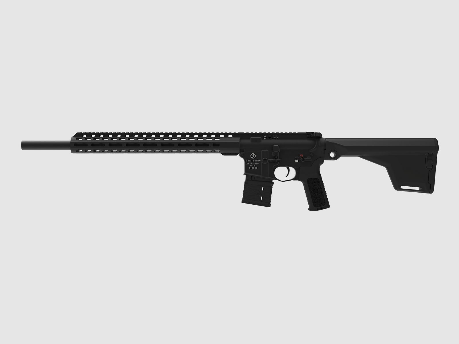 SCHMEISSER SP15 Ultramatch – brüniert / .223 Rem. / 20" | 510mm - Cerakote ODG