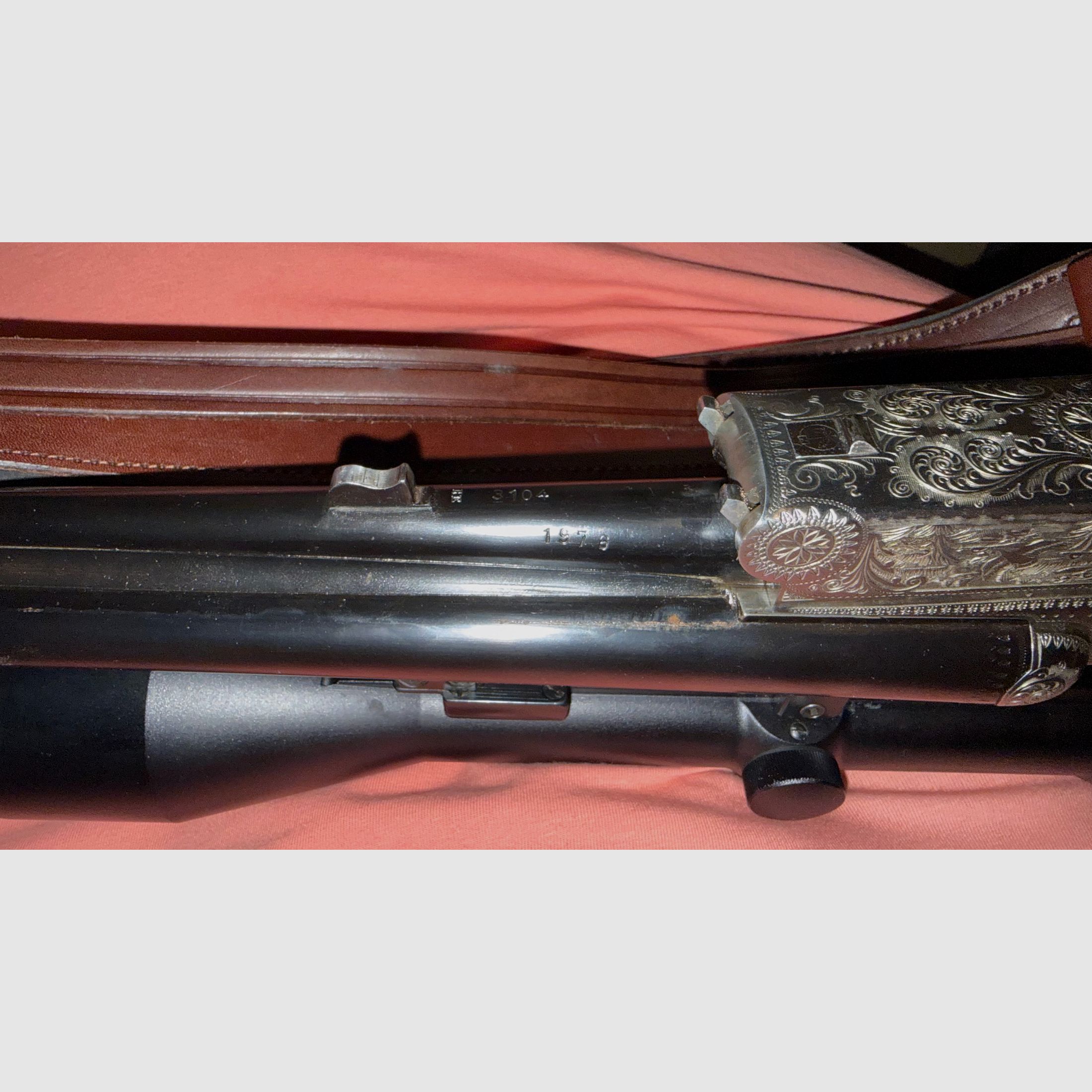 Suhler Bohrung 7x57R - 16/70 mit Swarowski Zielfernrohr Habicht 2,5x56