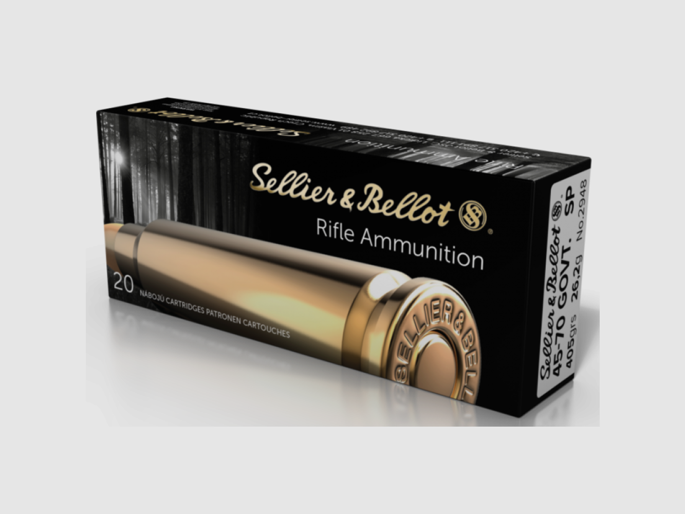 45-70 Gov S&B SP 405gr VE20