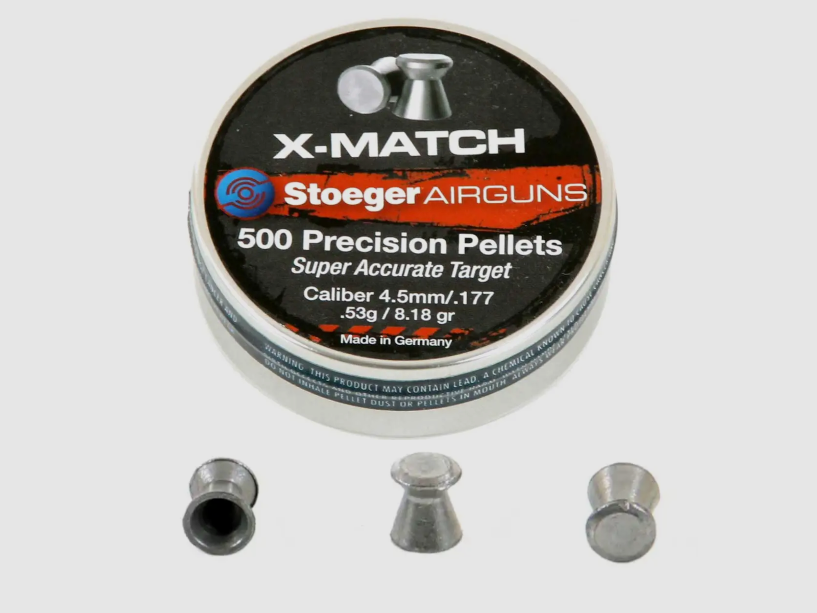 Stoeger X-Match 4,5 mm - Box mit 500 Stück, Bild 4 von 4