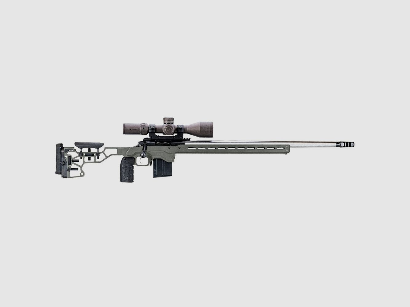 MDT ACC Chassis System Tikka T3, T3x, T1x SA RH Grau