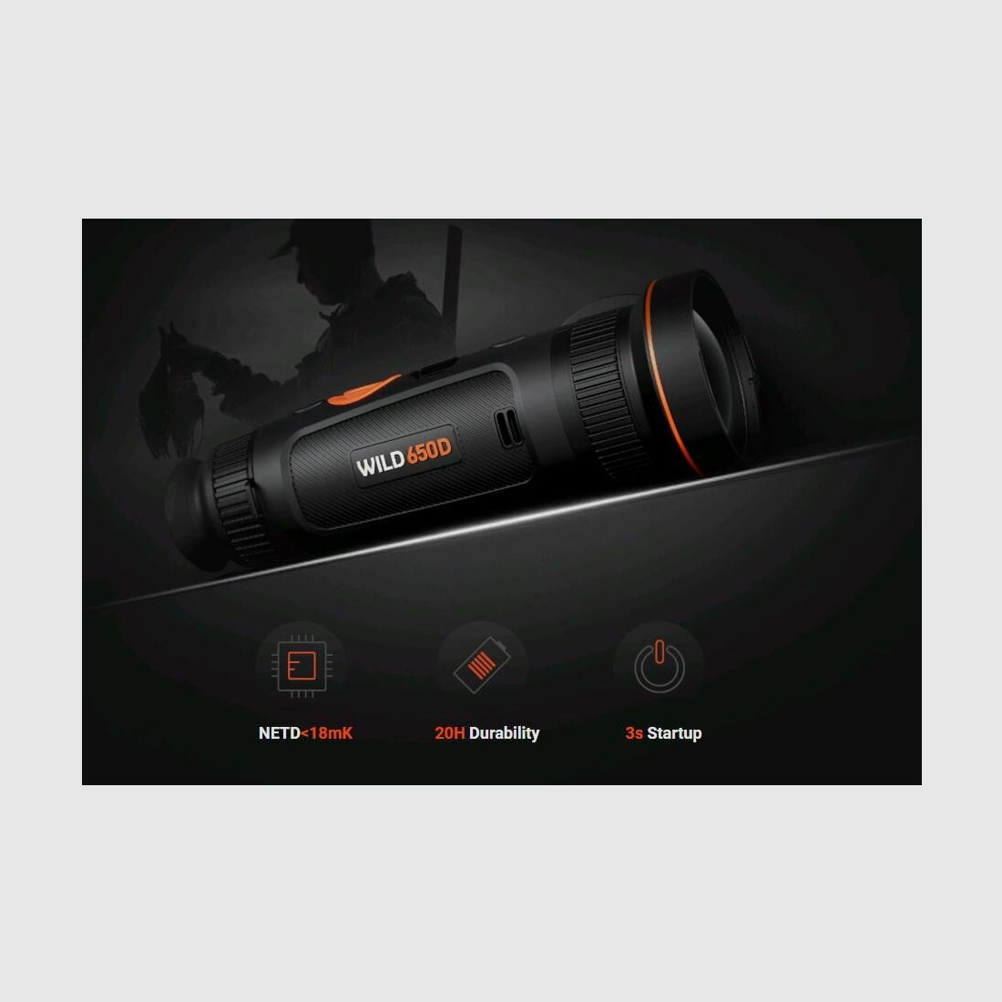 Thermtec Wild 650D appareil d’imagerie thermique avec double objectif, image 7 sur 8