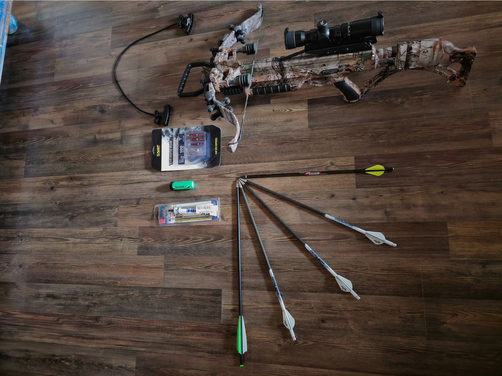 Excalibur micro suppressor 355 / 280 lbs 339 fps