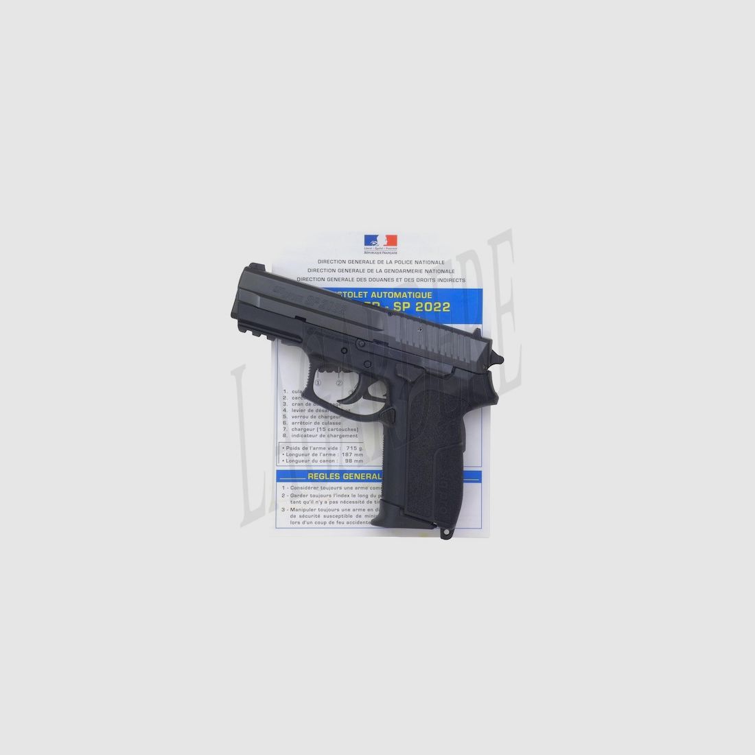 SIG-SAUER SP2022 EIGENTUM DES STAATES (PISTOLE)