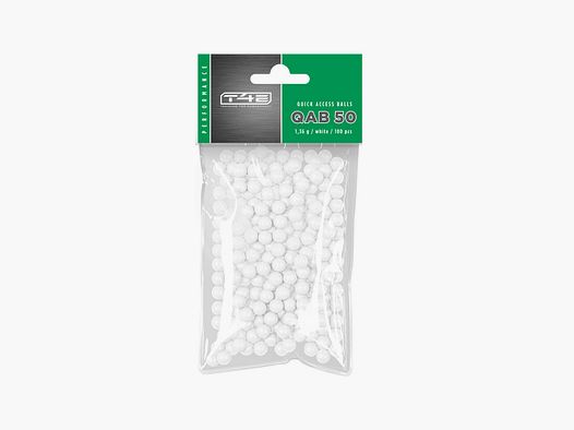 T4E Performance QAB 50 Quick Access Balls Kal.50 100 Stück weiß