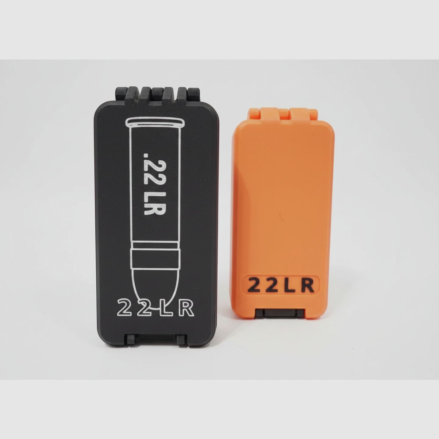 Filamelt Munitionsbox / 22 LR - .22 LFB / 'Klapp- / Rastdeckel' / Patronenbox, Ammo Box