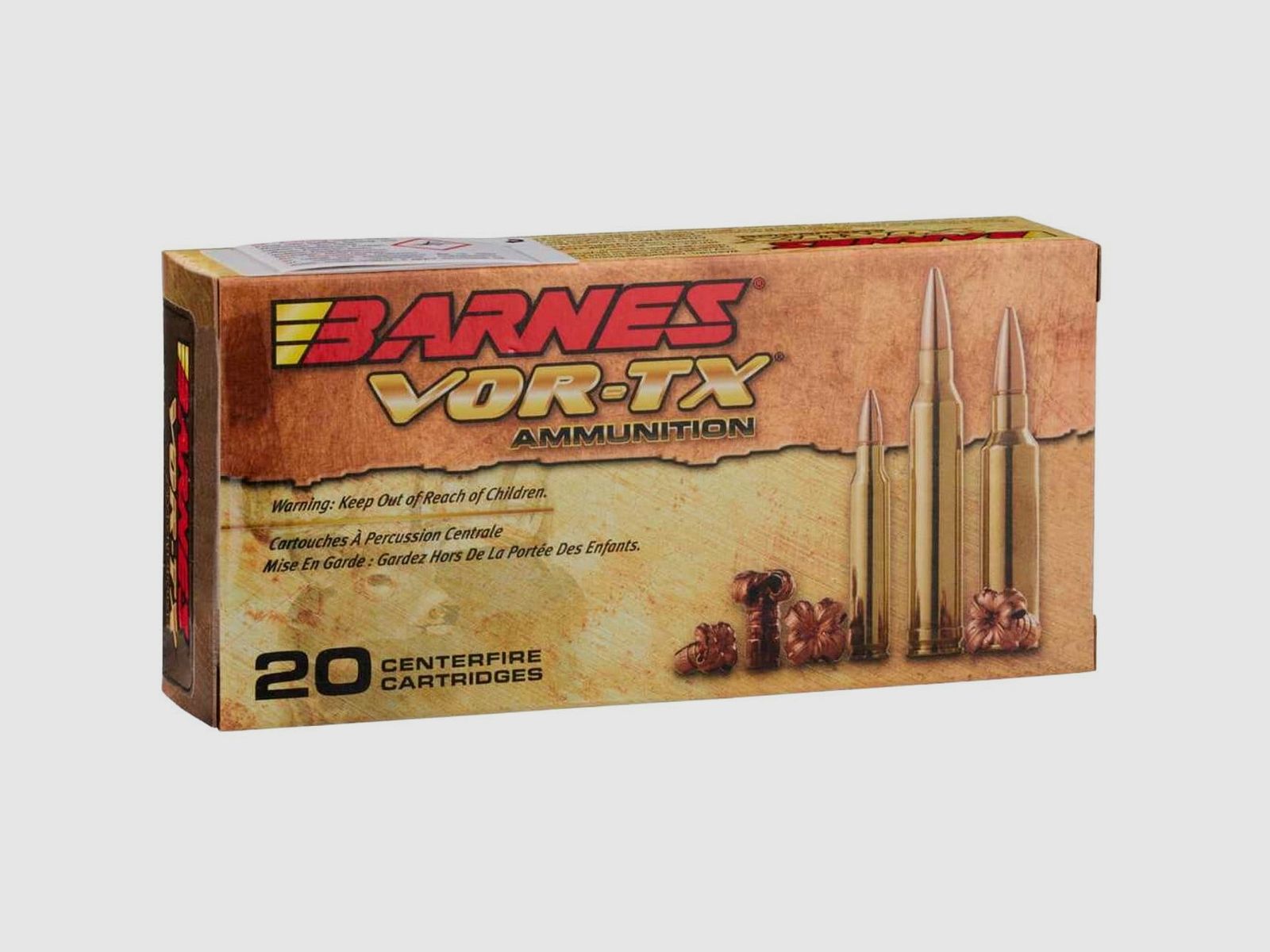 Barnes .300 Win. Mag. VOR-TX TTSX BT bleifrei 165gr - 20 Stk