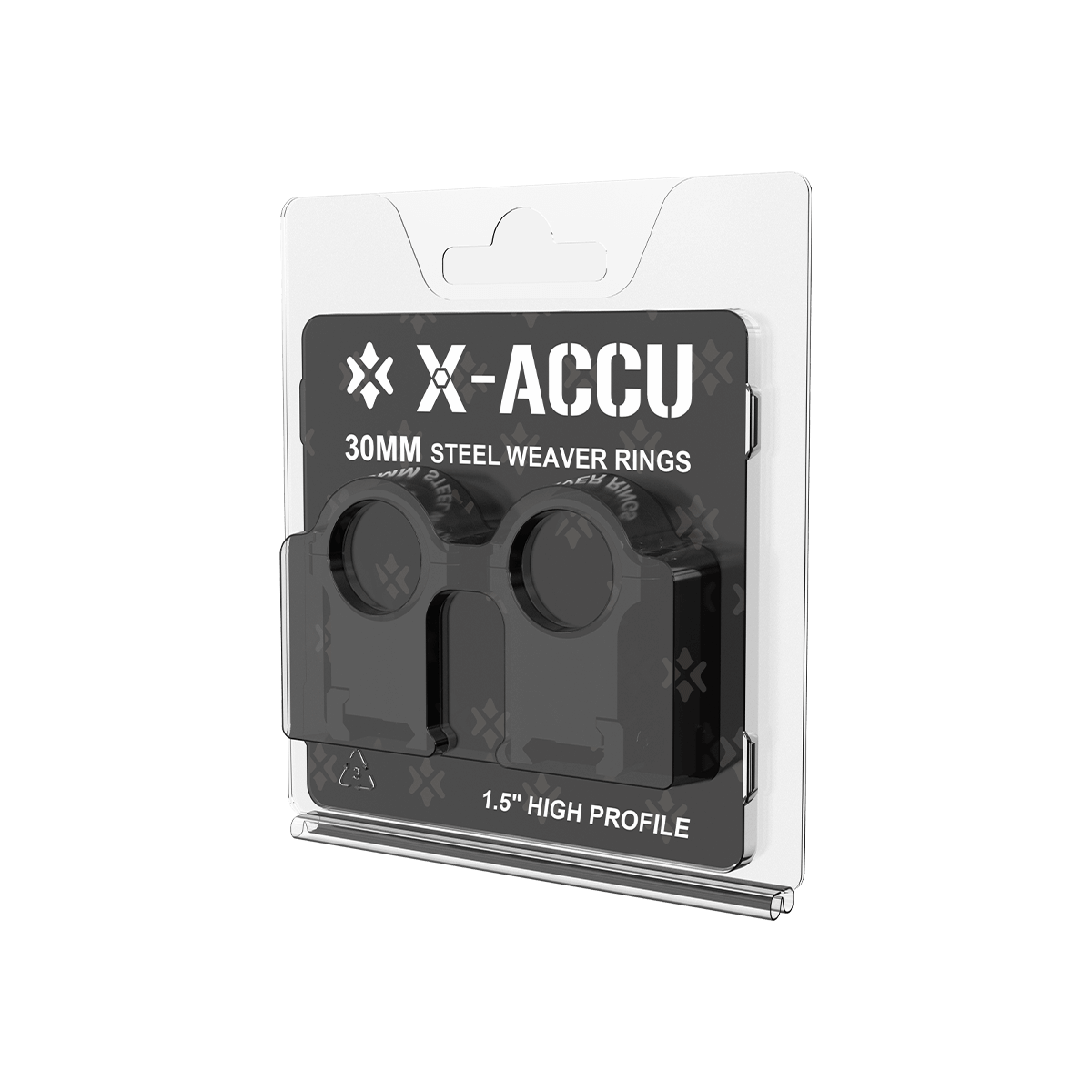 Juego de anillas Vector X-Accu, 30 mm, 1,5», carril Weaver – altas, imagen 7 de 10