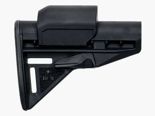 BCM GUNFIGHTER Stock Mod 3 with Stock Risers - MIL-SPEC BLK