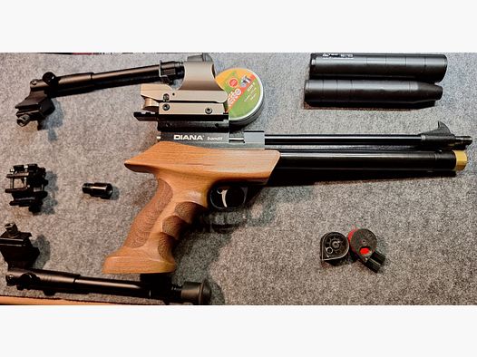 Diana Bandit 4,5 mit Regulator