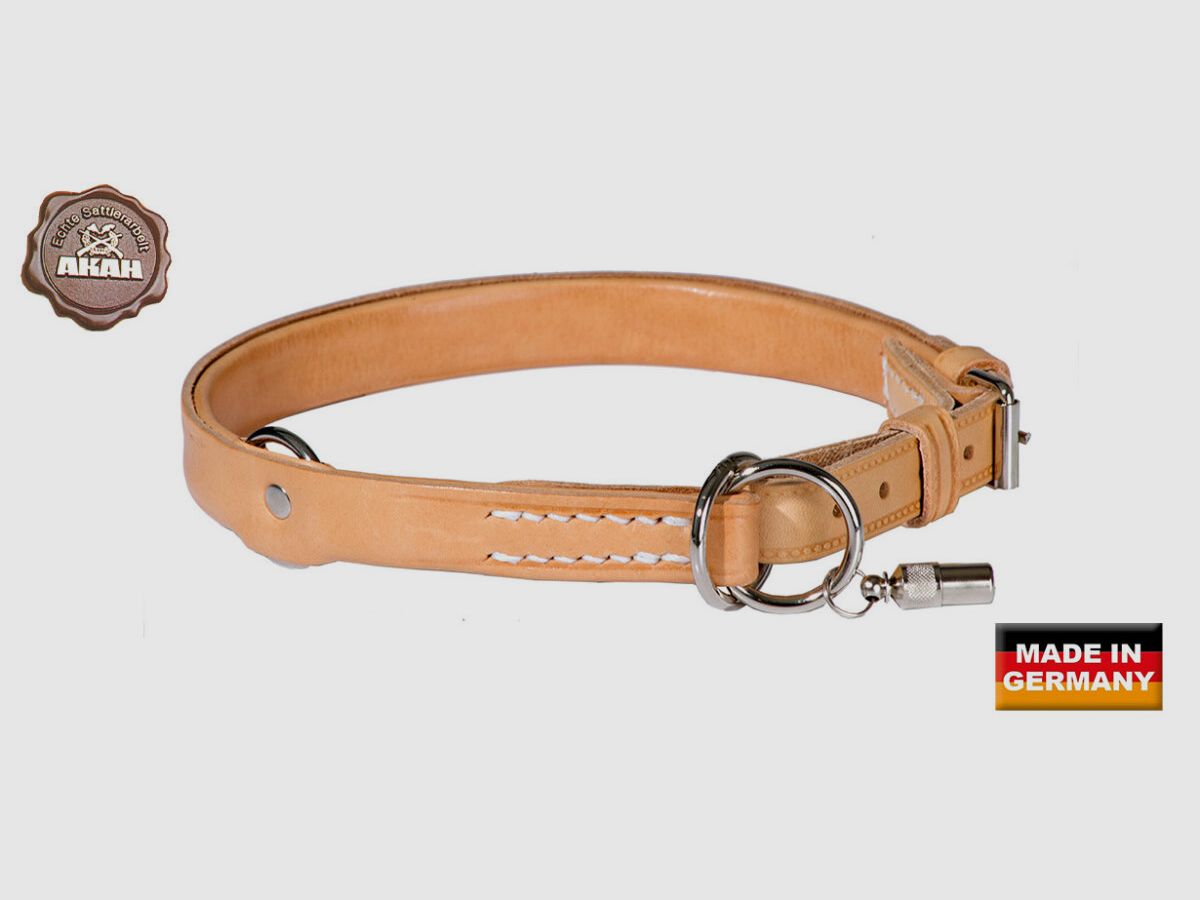 AKAH Wrger z ograniczeniem z skóry bydlęcej 50 cm