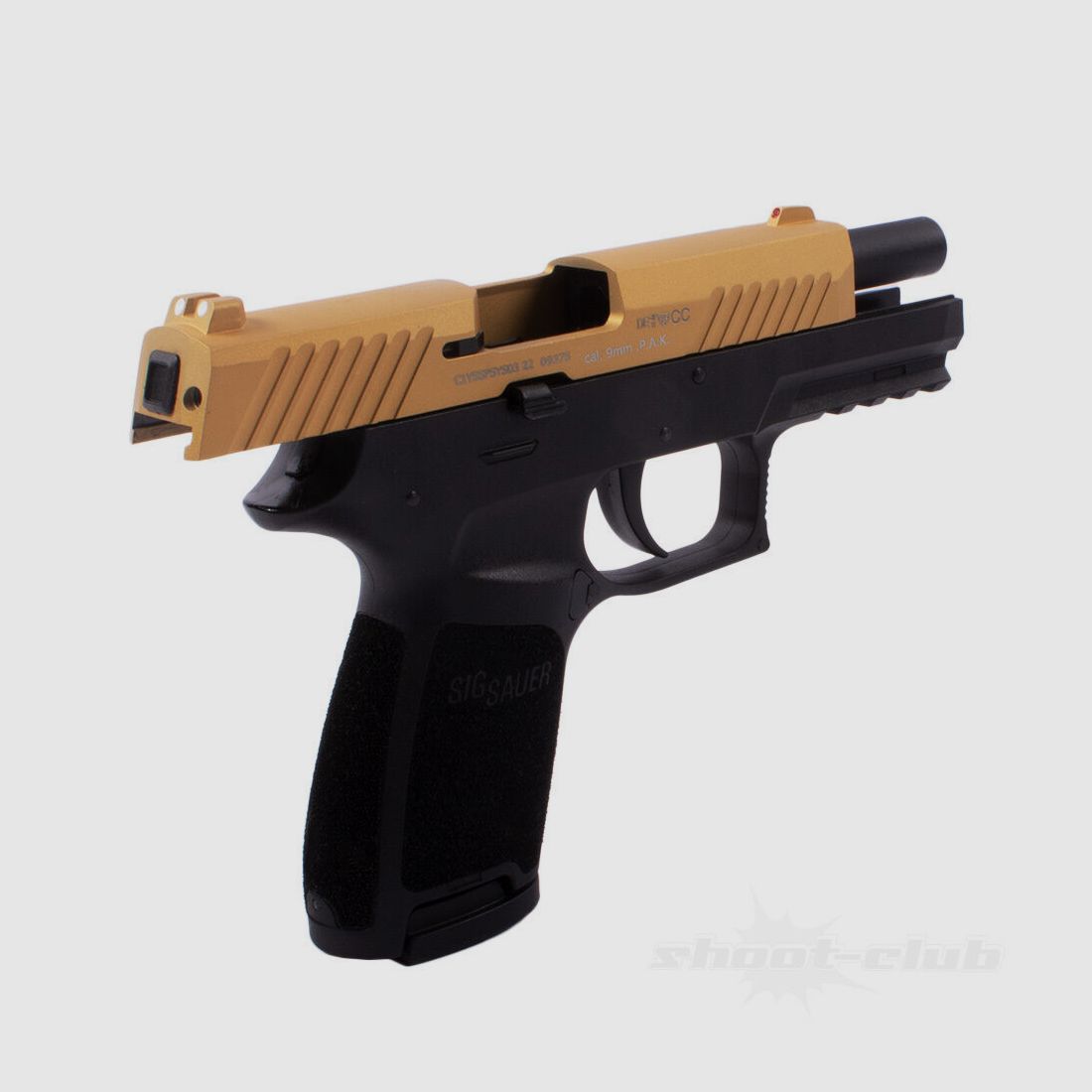 Sig Sauer	 P320 GOLD Schreckschussp. 9 mm P.A.K.