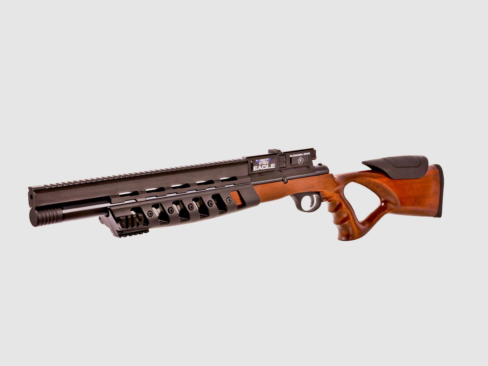 Pressluftgewehr First Strike Eagle, Holz-Lochschaft, Kaliber 4,5 mm (P18)