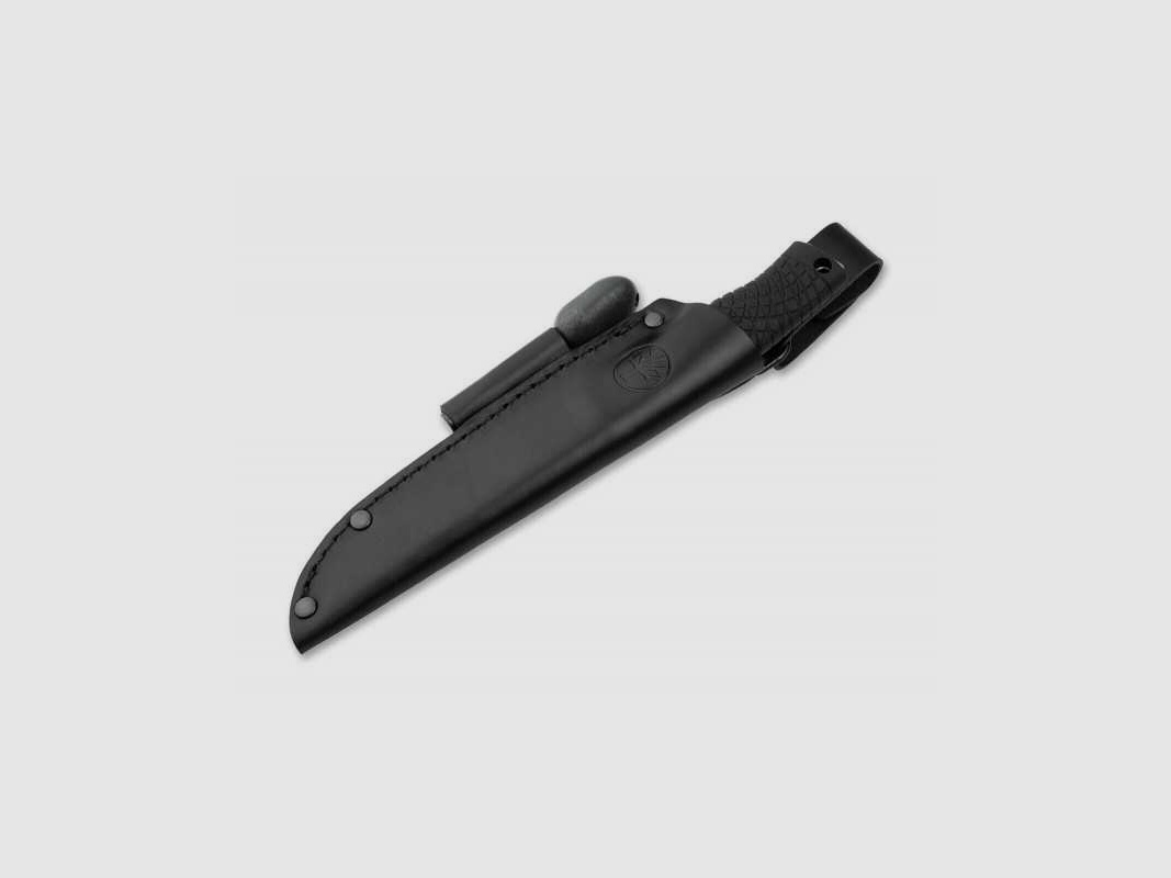 Böker Bronco Messer Lederscheide + Feuerstahl