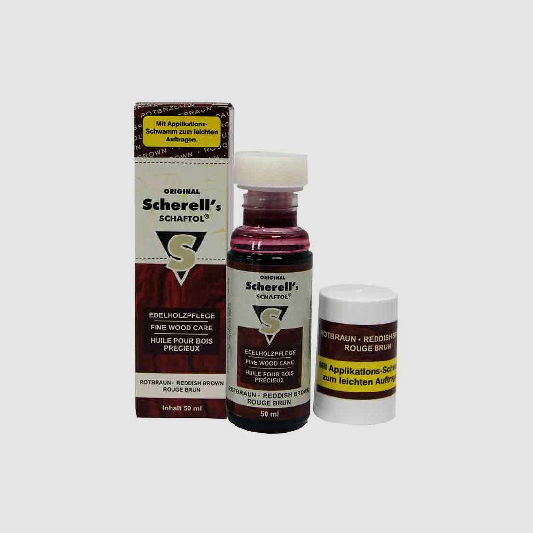 Original Scherell's SCHAFTOL red-brown 50ml