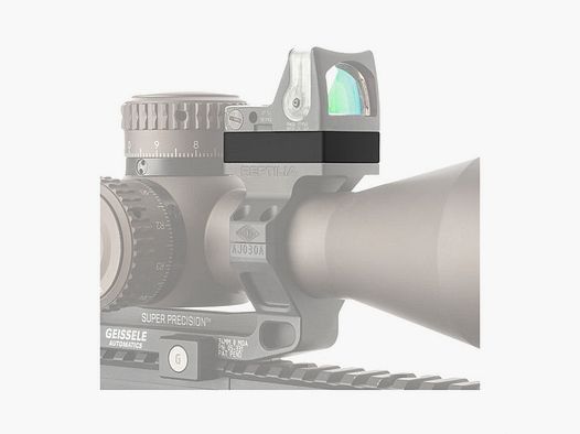 Reptilia Corp ROF-Riser 10 mm per Trijicon RMR/SRO, nero