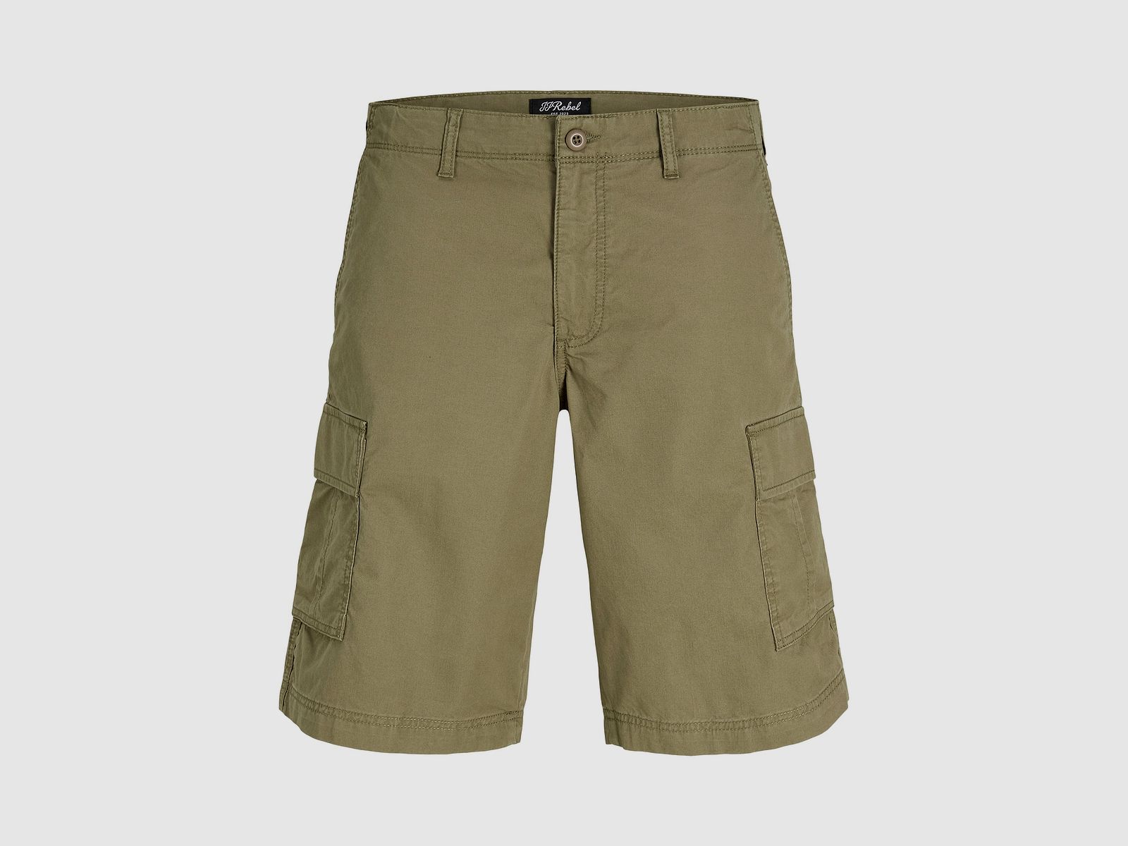 JJ Rebel Cory Cargo Shorts Olive Green XL