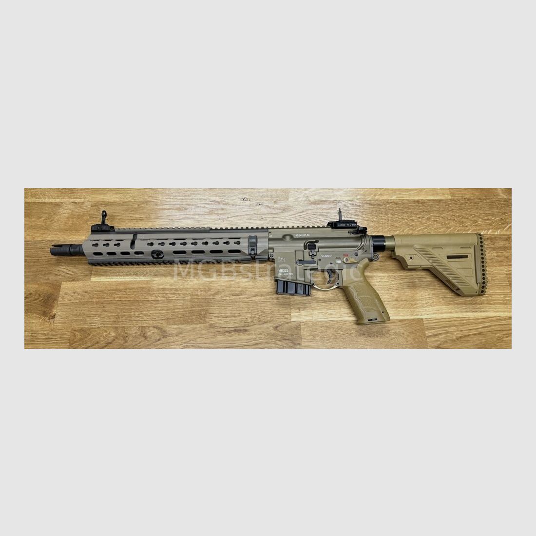 Heckler & Koch MR223 A3 G95K Ulepszenia 14,5" lufa półautomatyczna karabinu .223Rem wersja cywilna H&K G95K z ulepszeniami G95K / HK416 H&K 416 / MR 223 A3