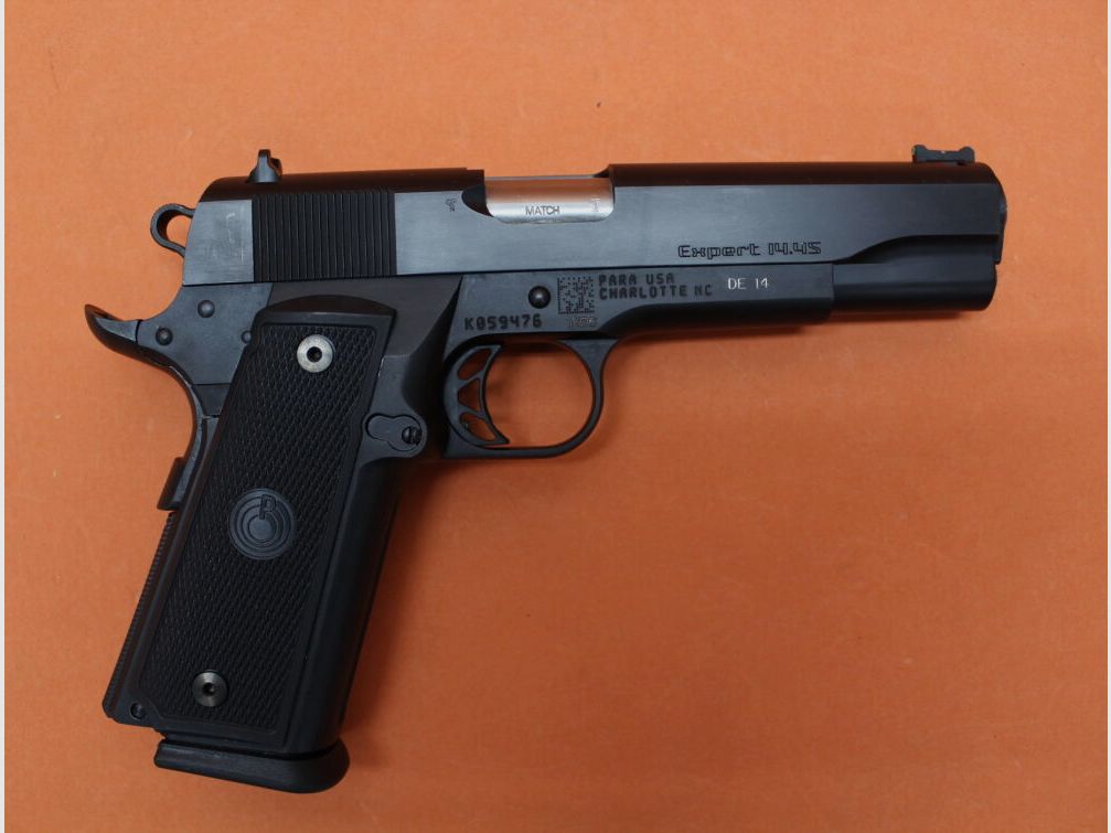 Para USA Ha.Pistola .45Auto Para USA 1911 Experto 14.45 Sistema Colt 1911, 5"Caño de acero inoxidable (como Para Ordnance)
