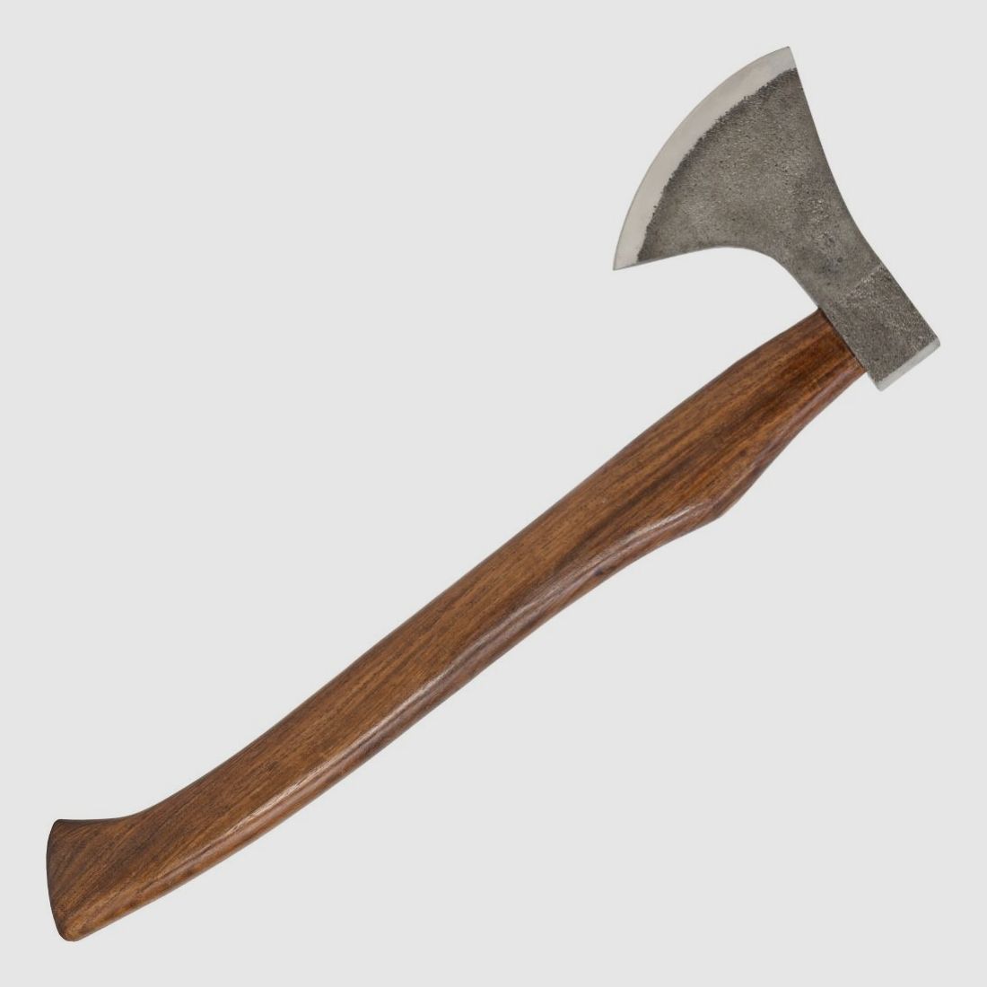 Axe with forged axe head