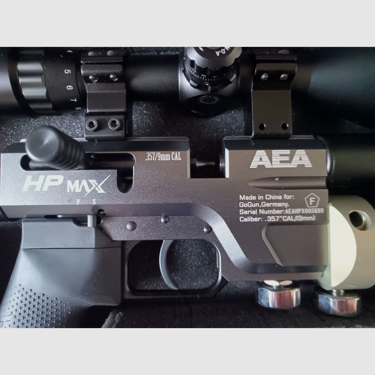 AEA HP Max Luftgewehr-Karabiner Kaliber 9mm F-Version - Neuwertig