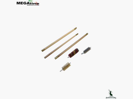 Megaline Reinigungsset für Holzgewehr Kal. 16