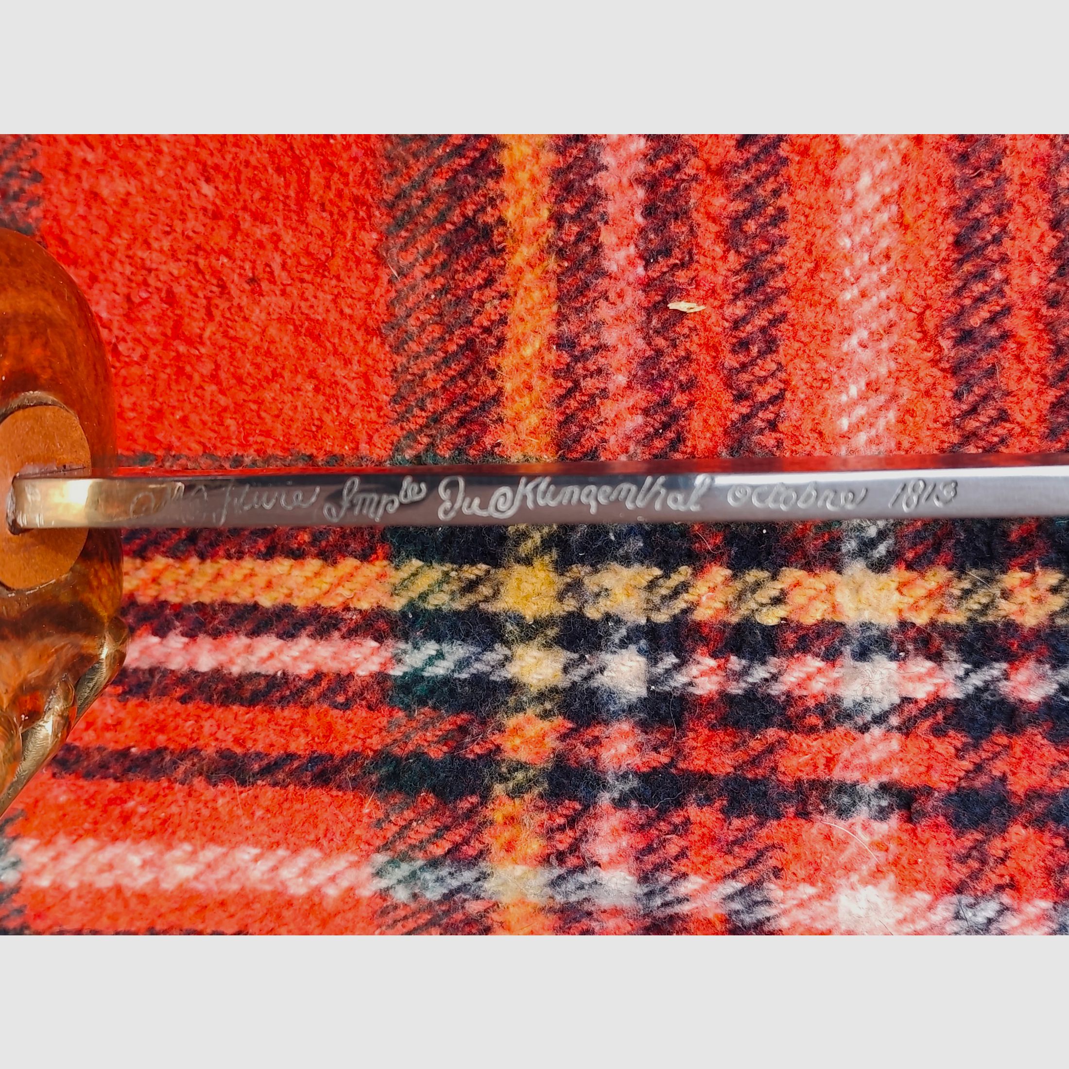 Sciabola Pracht-Kürassier M1822 – Replica museale di alta qualità di Solingen