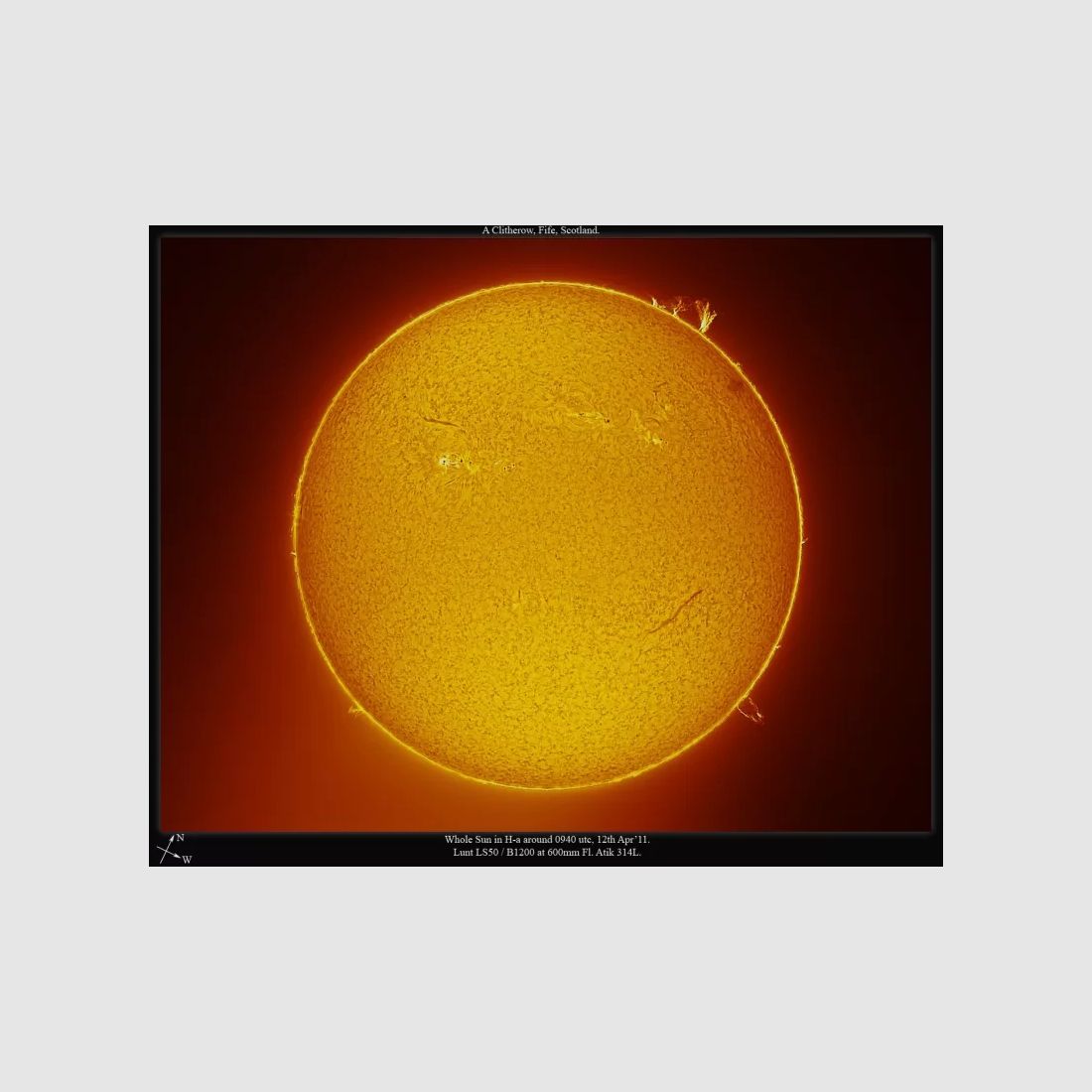 Filtre solaire H-Alpha LUNT LS50FHa/B1800d1, image 4 sur 11