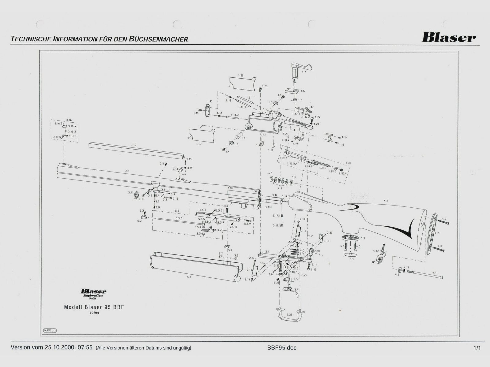 Blaser 95-1, Bild 1 von 4