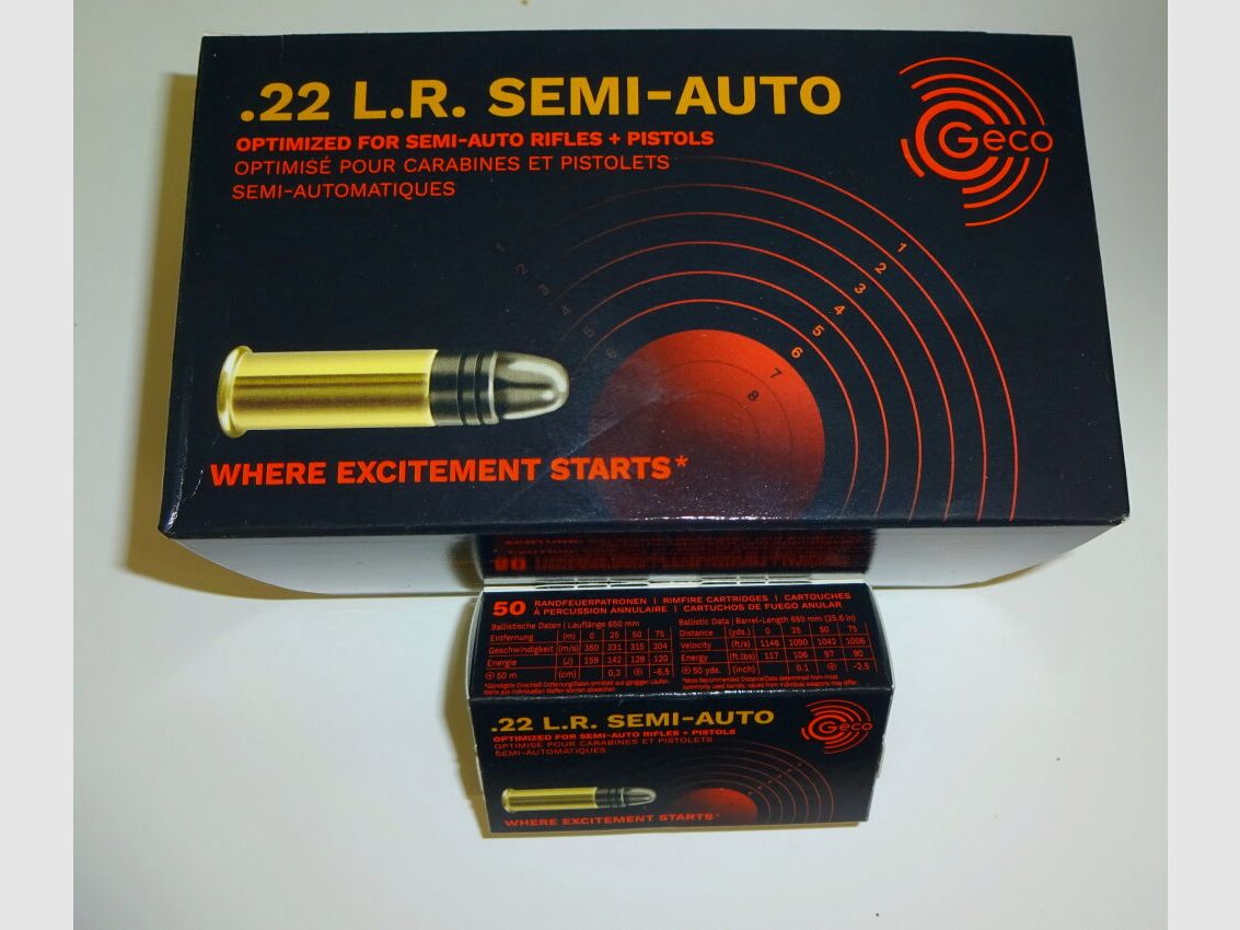 .22 lr. GECO SEMI AUTO 22 lr