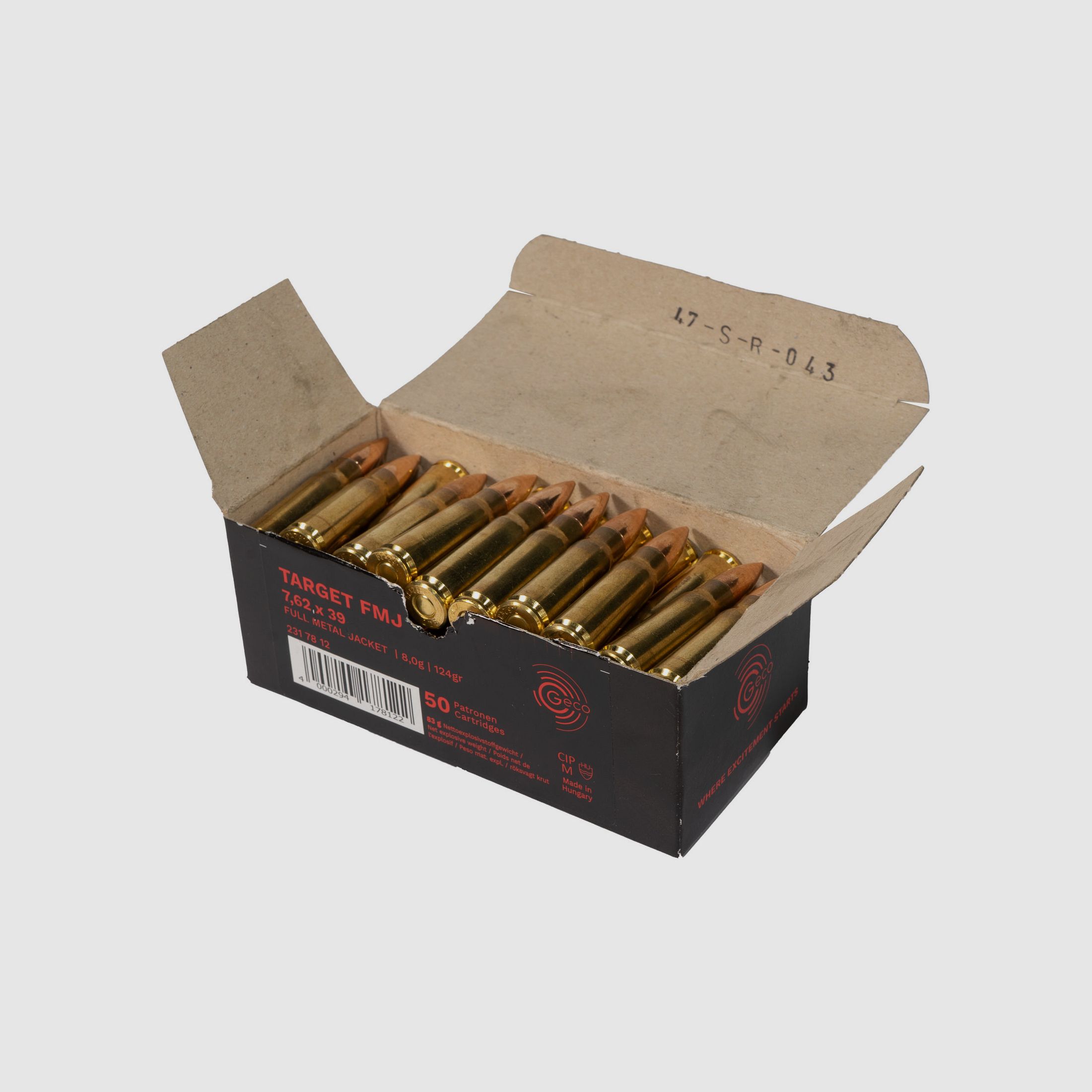 Geco 7.62×39 FMJ