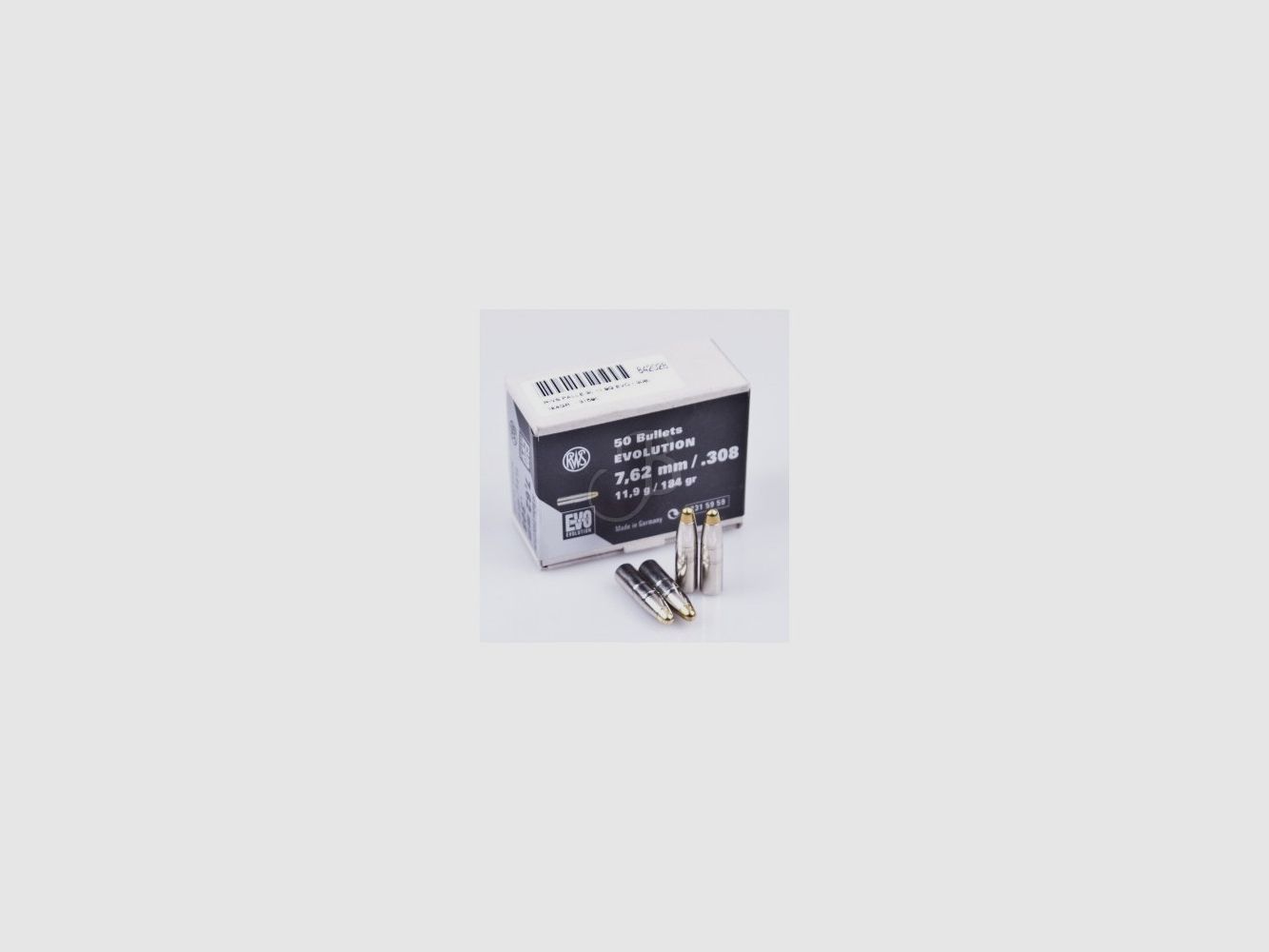 Rws Geschosse 7mm 10.3g evo 159 gr.
