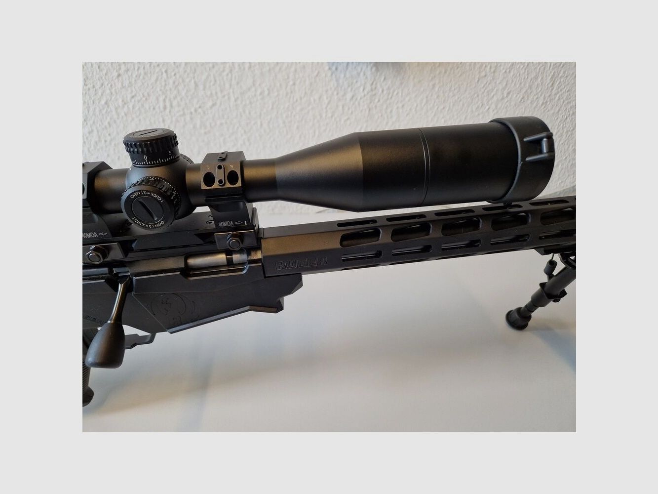 Ruger Set Precision Rimfire .22 lfB. mit ZF 6-24x50 DiamondBackTactical und Zweibein