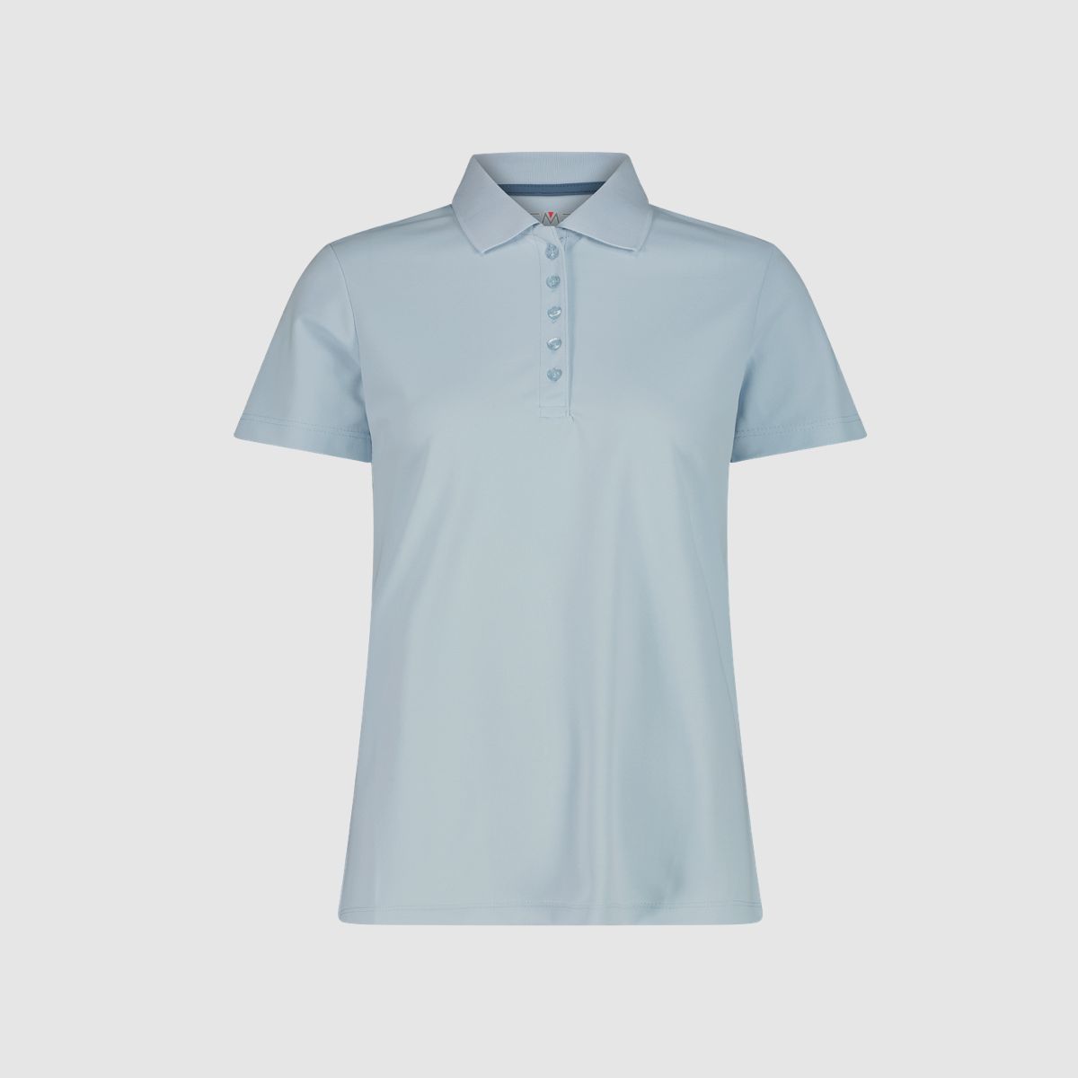 CMP Einfarbiges Pique-Poloshirt Sky Blue