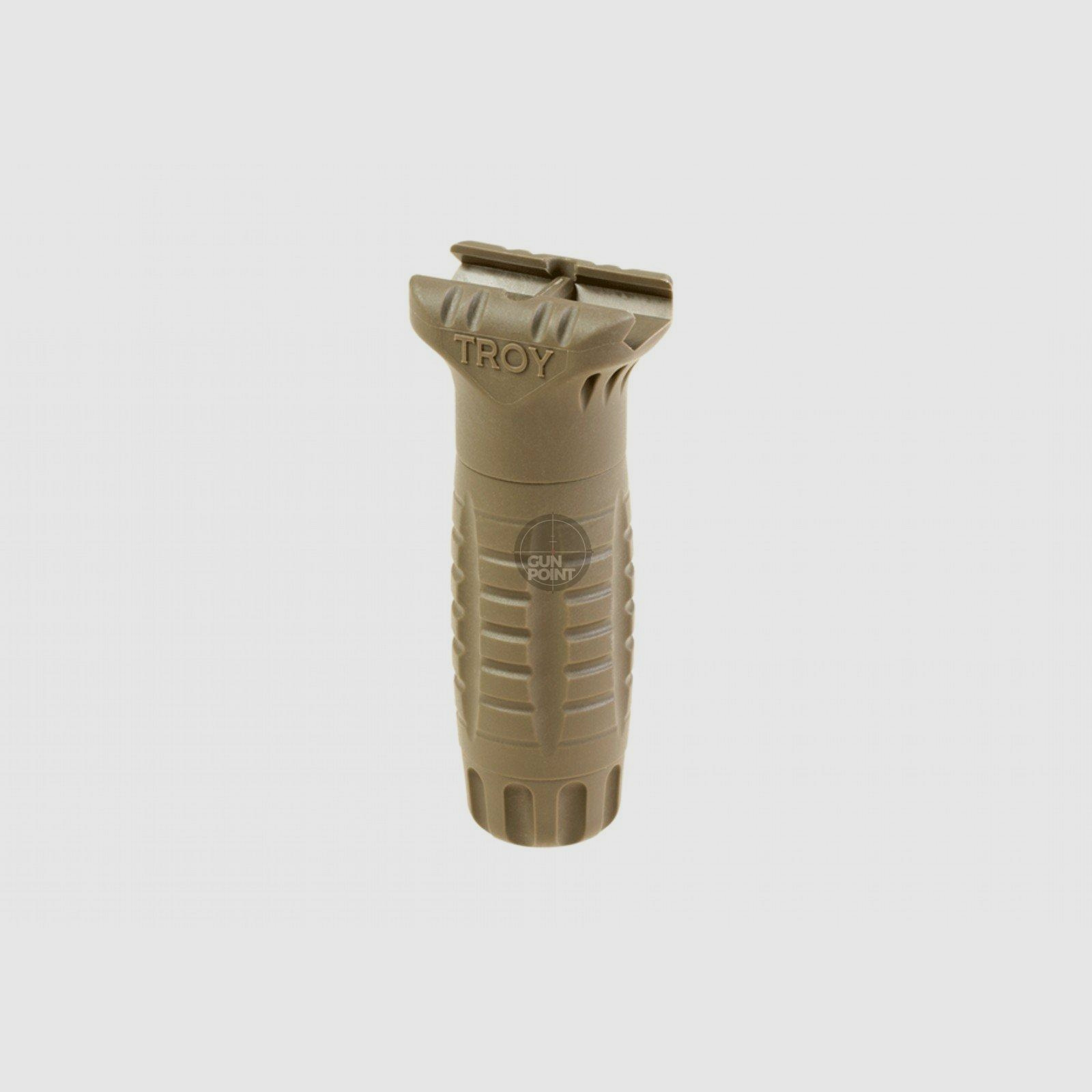 Poignée verticale Troy Polymer CQB FDE Terre sombre