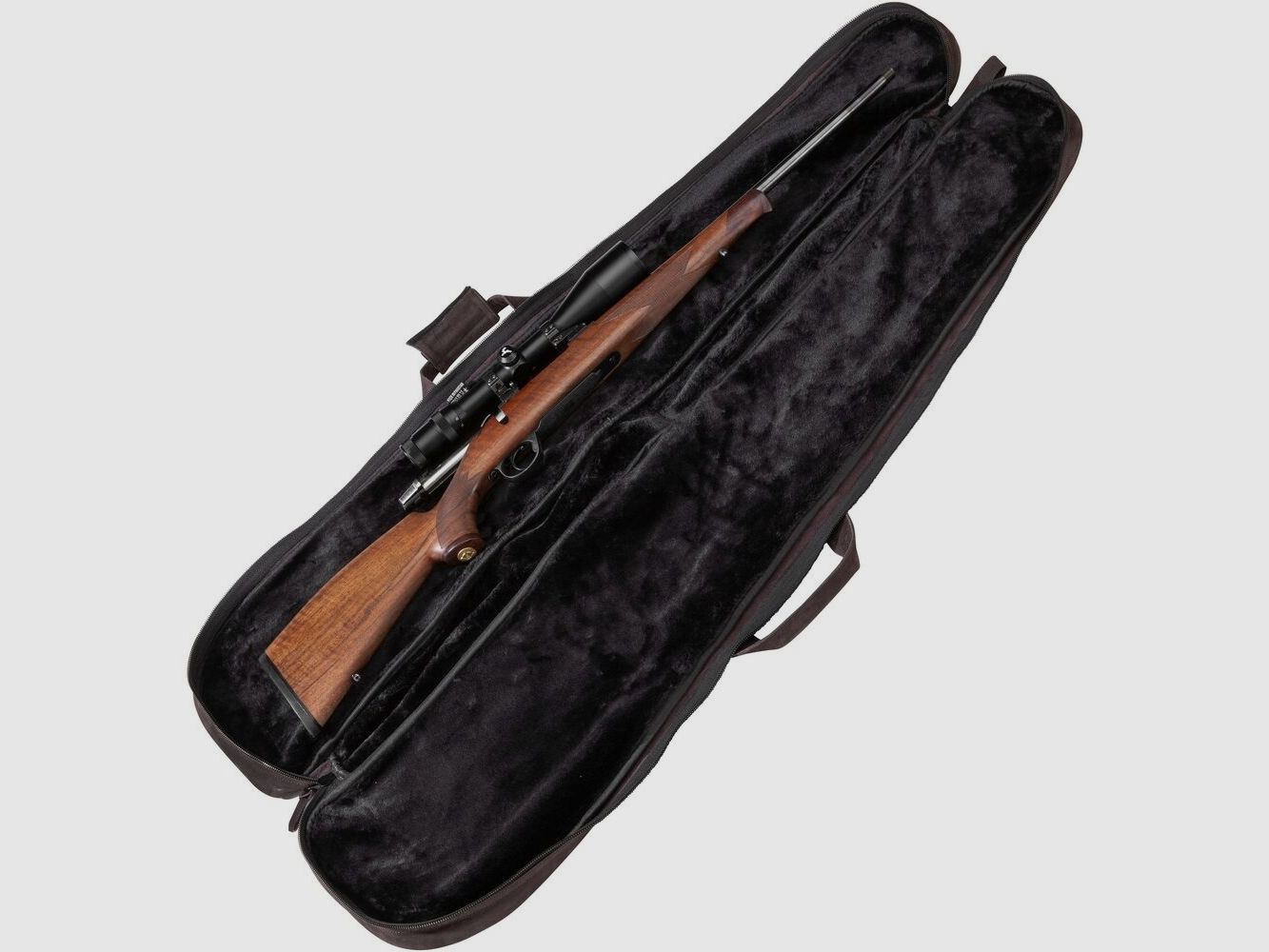 Parforce long gun case All-in leather two-tone
