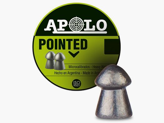Balín APOLO Pointed 4,5 mm(.177)