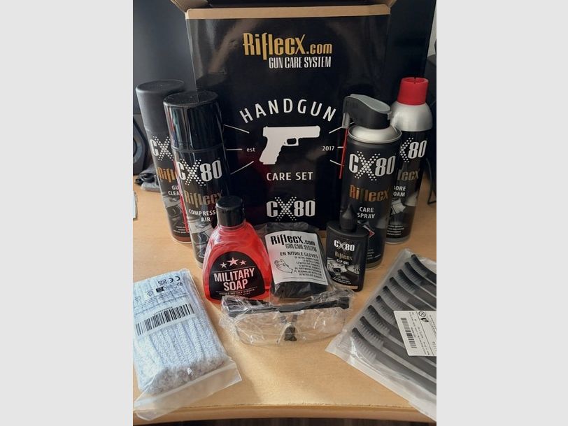 Title: Glock 17 Gen5 SV (steel action) 9mm P.A.K. - NEW/Unfired + Riflecx cleaning kit complete and Umarex original holster both also new