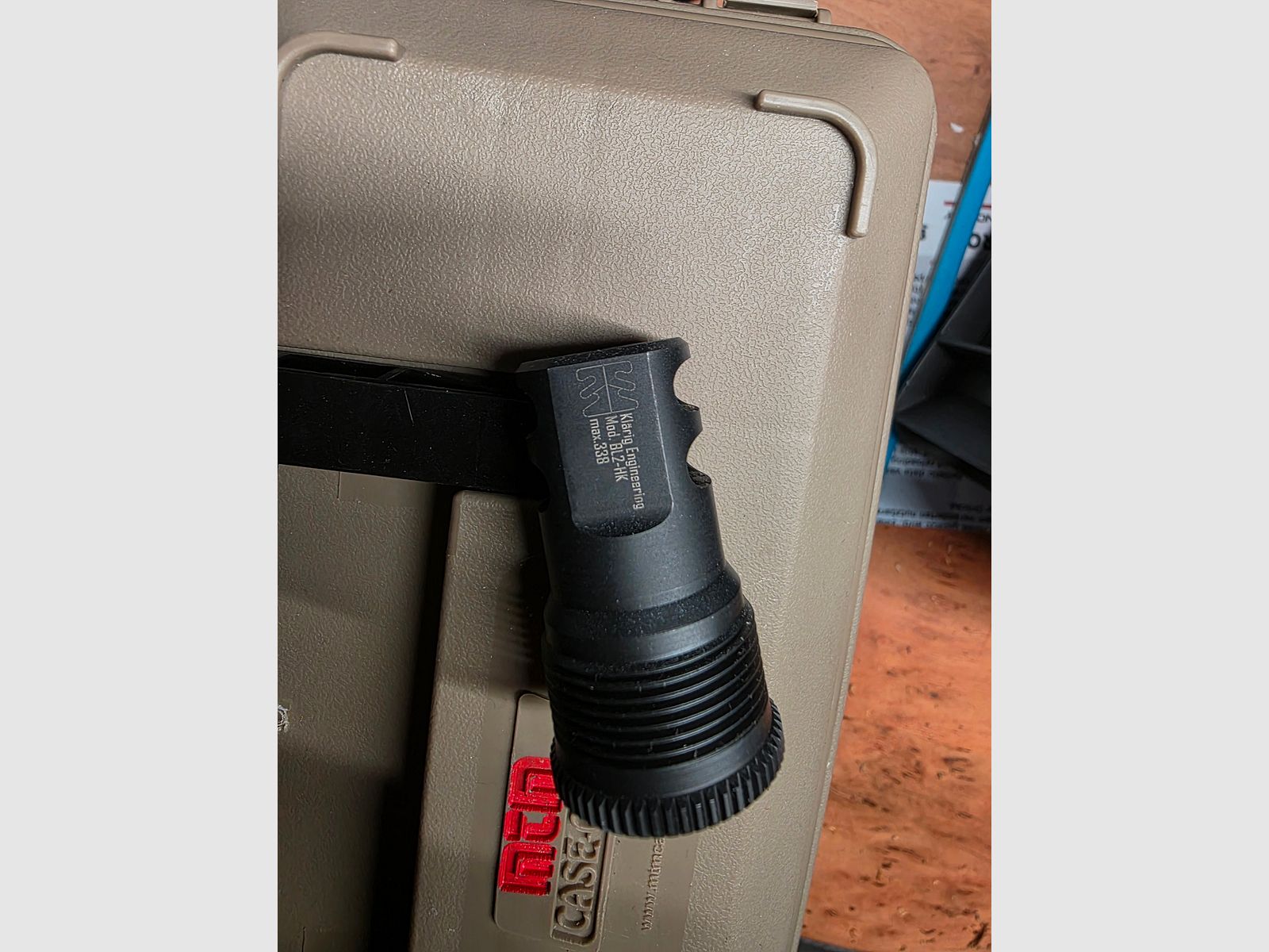 Mündungsbremse, mit Außengewinde  HK MR223/.308