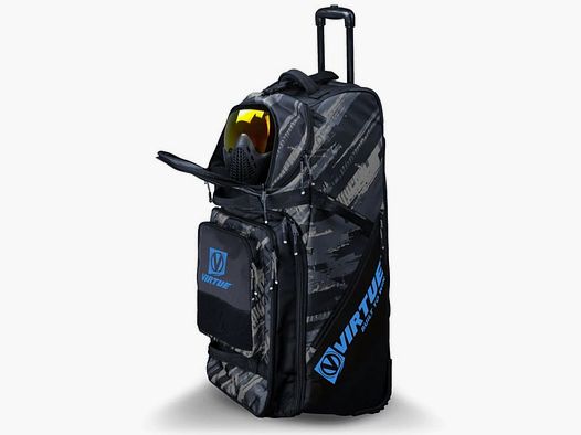 Bolsa de equipo Virtue Highroller V4 / Bolsa de paintball (Negro gráfico)